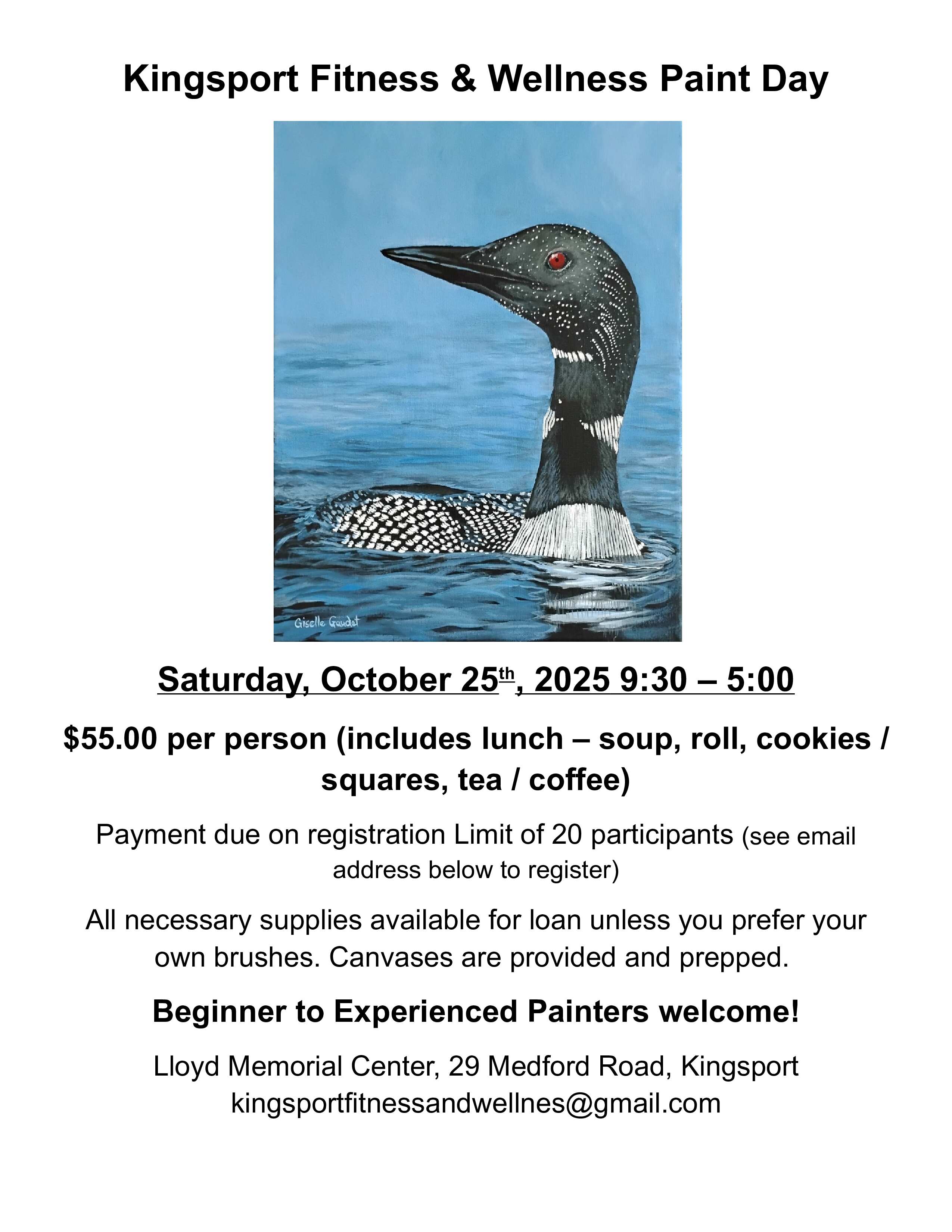 Kingsport Fitness & Wellness Paint Day