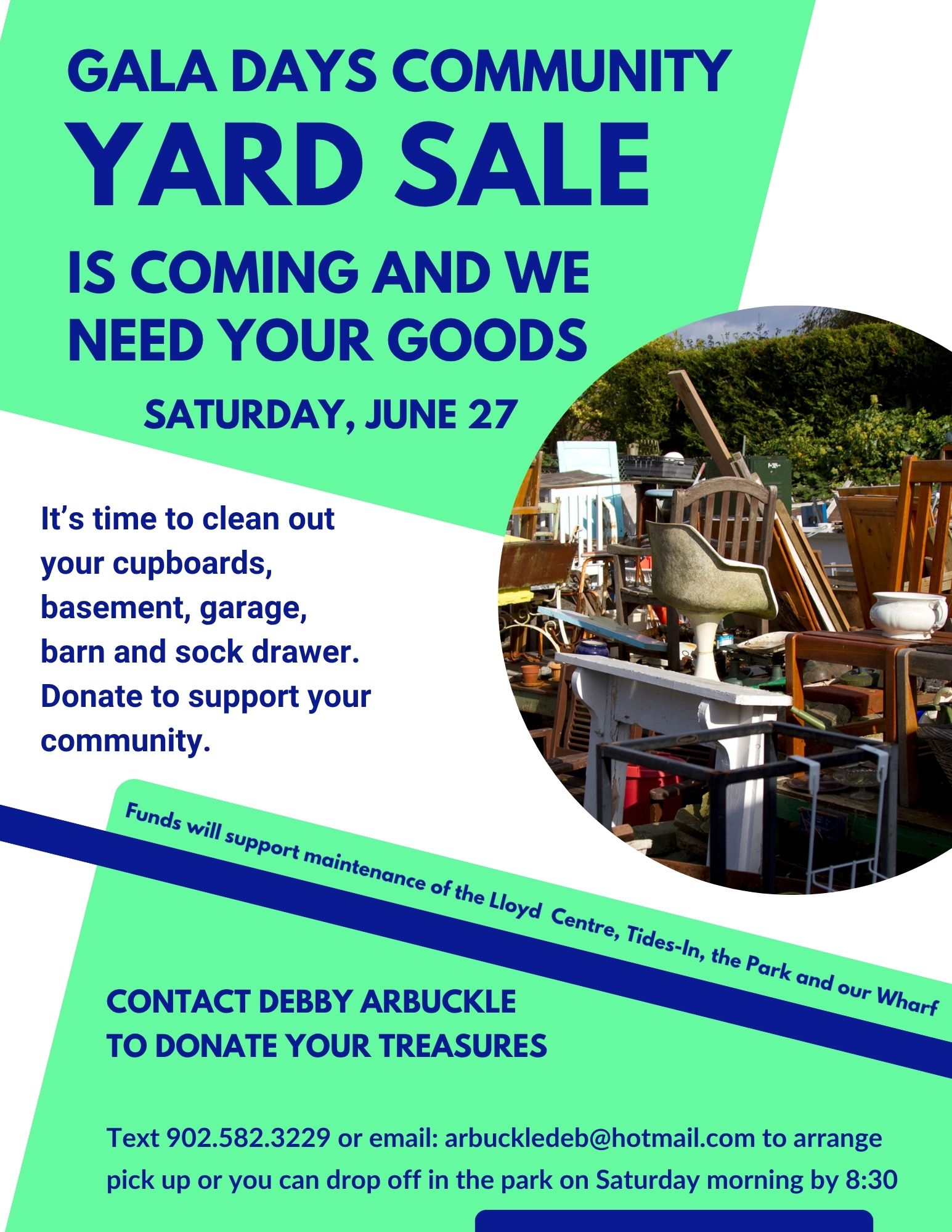 Not all who wander are lost... some are looking for yard sales!