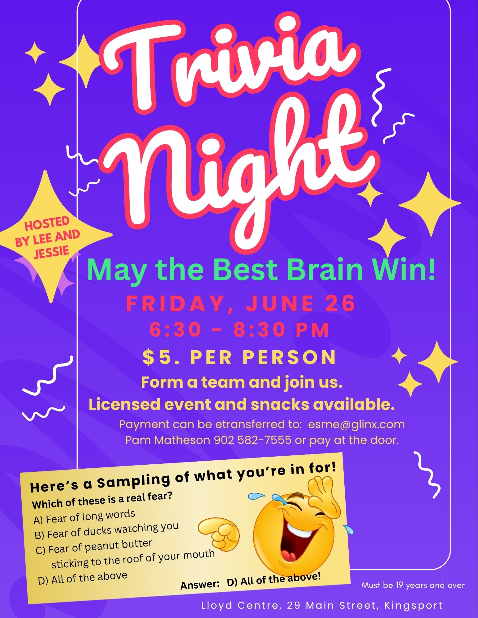 Kingsport Trivia Night